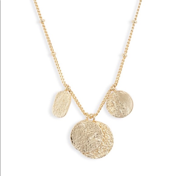 Gorjana Banks Mixed Coin Necklace 